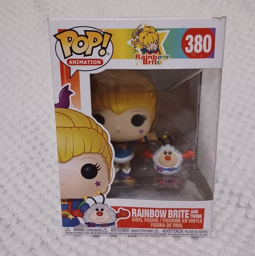 NEW FUNKO Rainbow Brite & Twink Funko Pop! #380 TV show memorabilia 80s cartoon